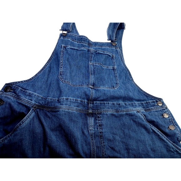 Blue Mountaiin Blue Jean Overalls Big Tall Men 3X Distressed Western Chore Work - Picture 11 of 15